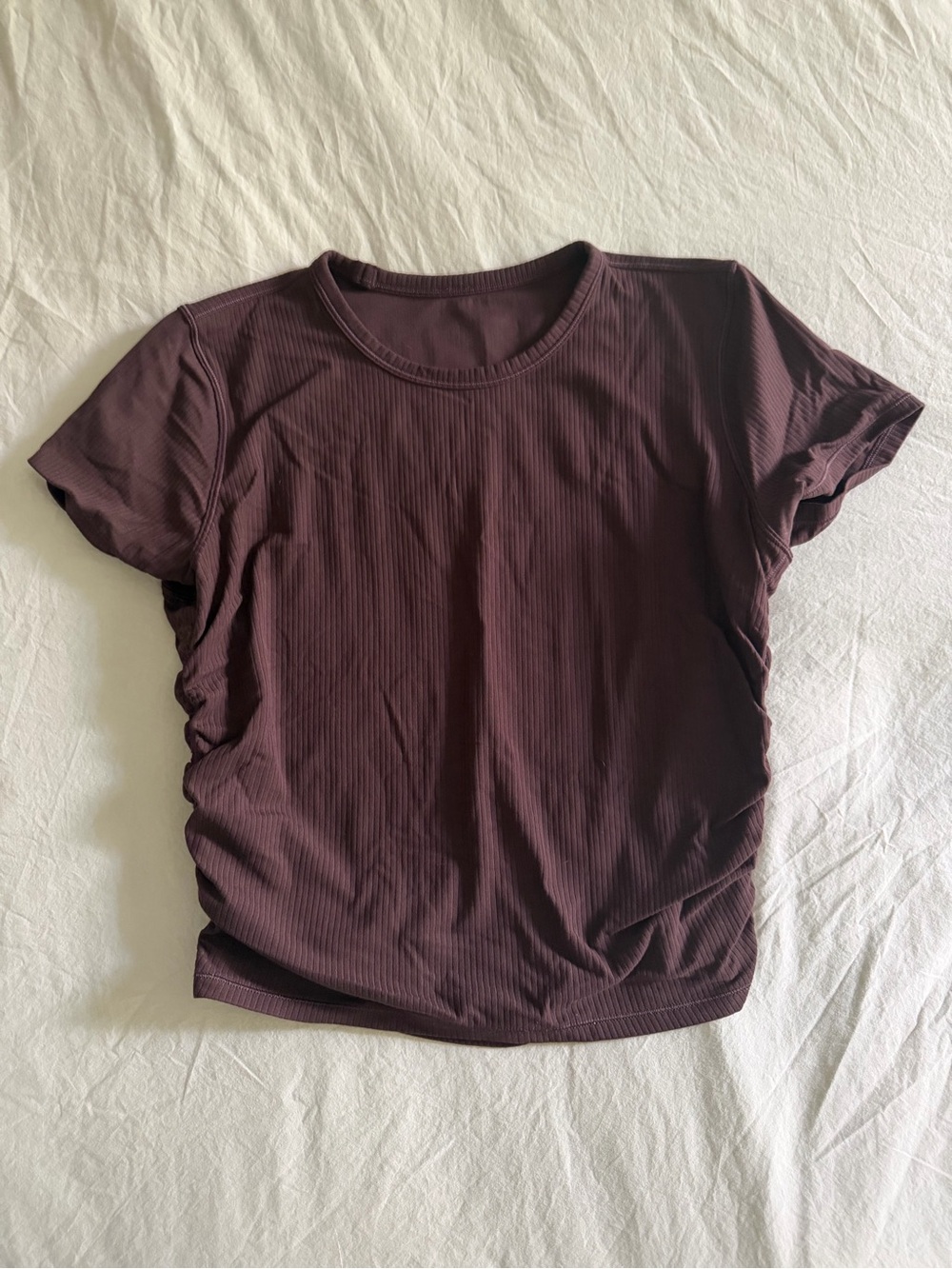 Lululemon women’s brown short sleeve